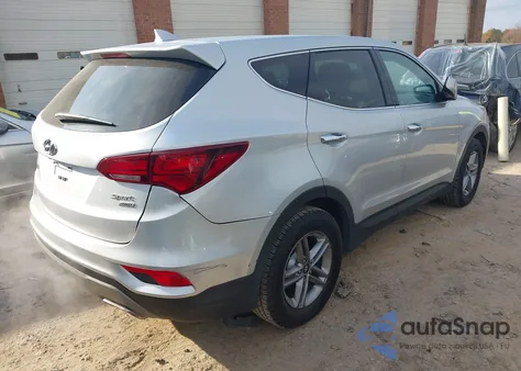 2017 Hyundai Santa Fe Sport 2.4L из США, поврежденный, VIN 5XYZTDLB2HG463752